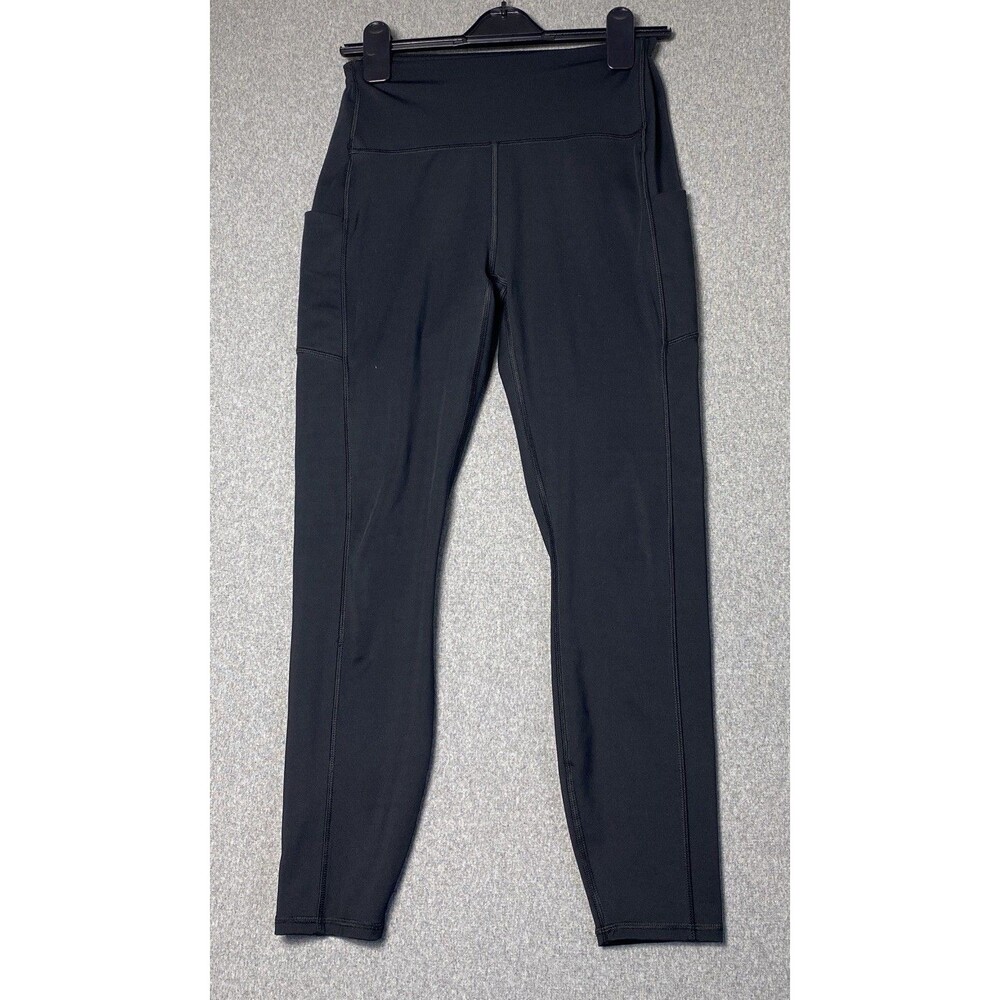 RBX Active Womens Black High Waisted Pocket Leggings Size M. RN 63619